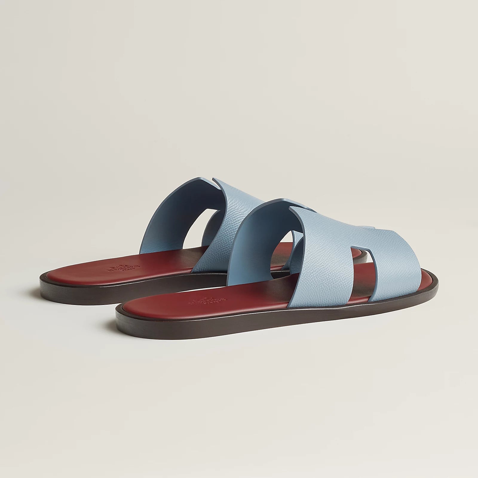 Bleu Ciel / Rouge H Izmir sandal