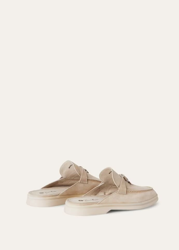 Linen Babouche Charms Walk Loafers
