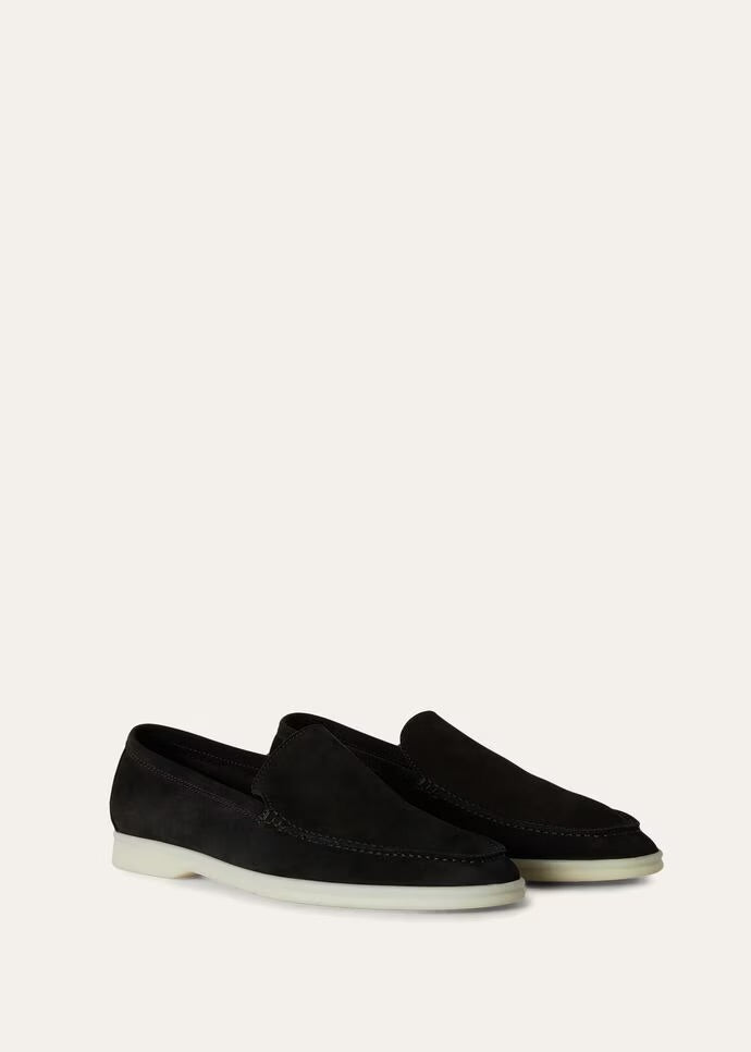 Black Summer Walk Loafers