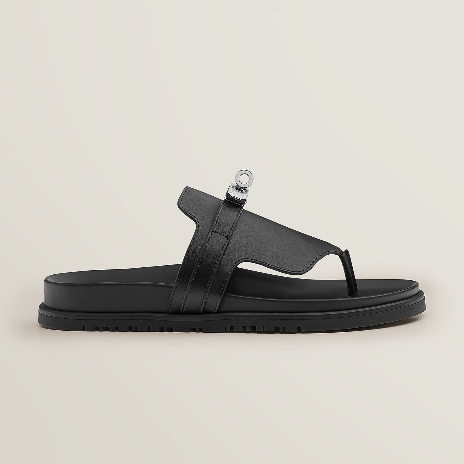 Noir Empire Sandal