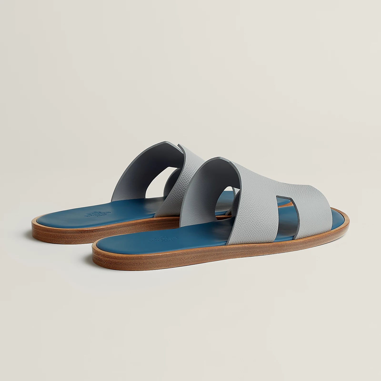 Gris Silex / Bleu Turquin Izmir sandal