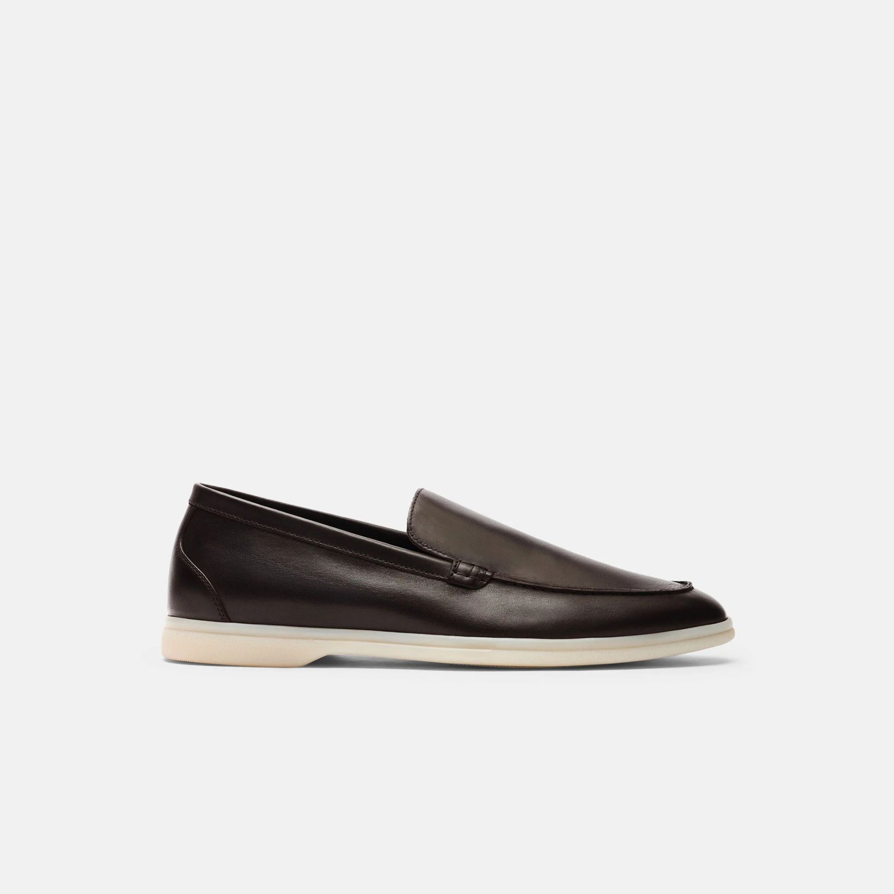 Brown Calf Leather Ludovico Loafers