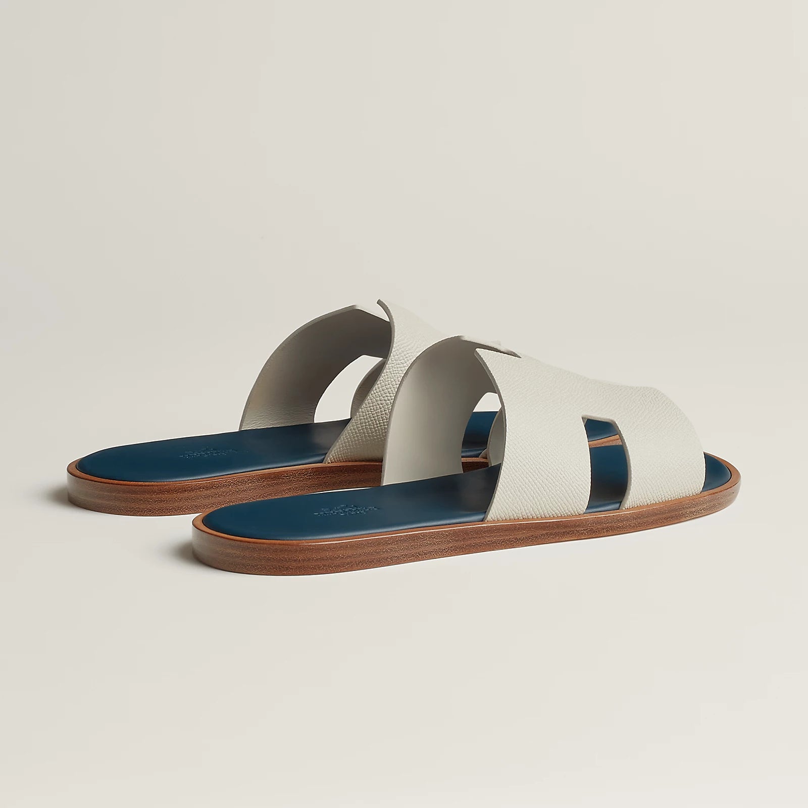 Blanc De Paris / Bleu Céleste Izmir sandal