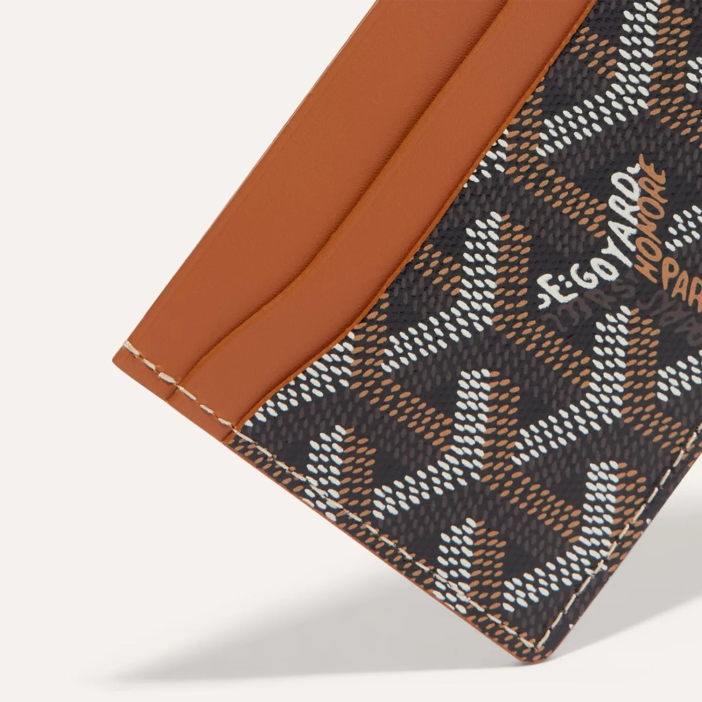Black & Tan Saint Sulpice Card Wallet