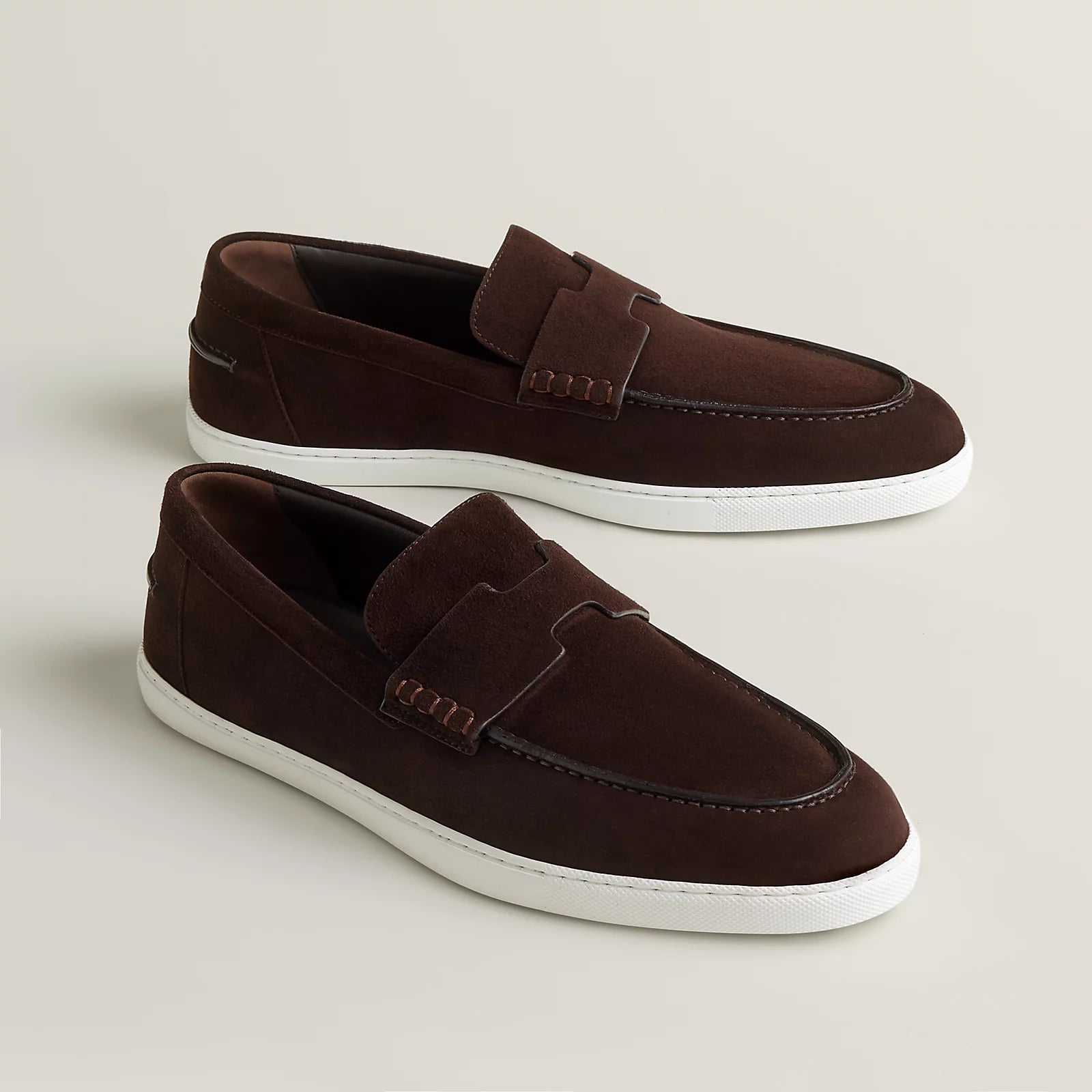Marron Ébène Job loafer