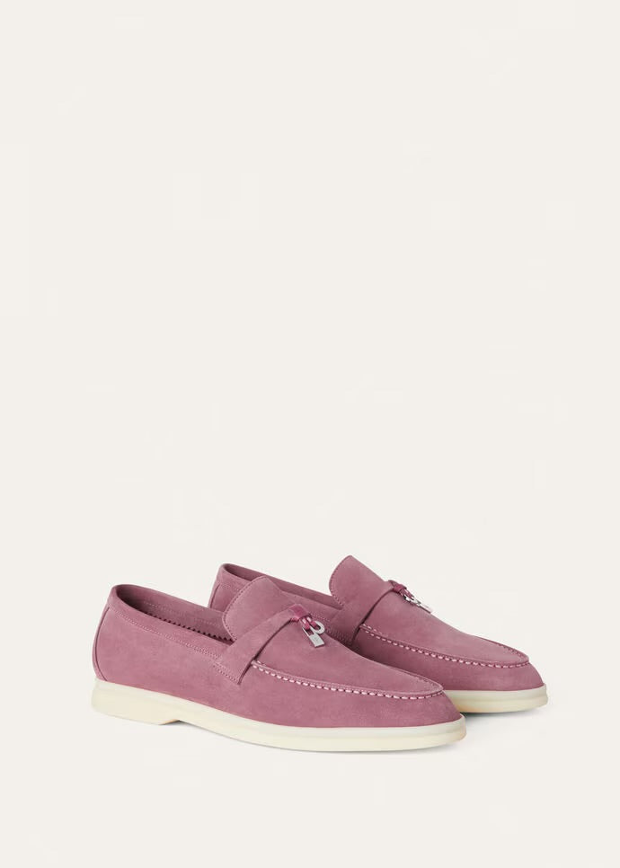 Wild Mauve Summer Charms Walk Loafers