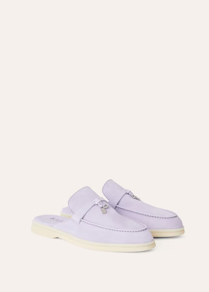 Lilac Wagasa Babouche Charms Walk Loafers