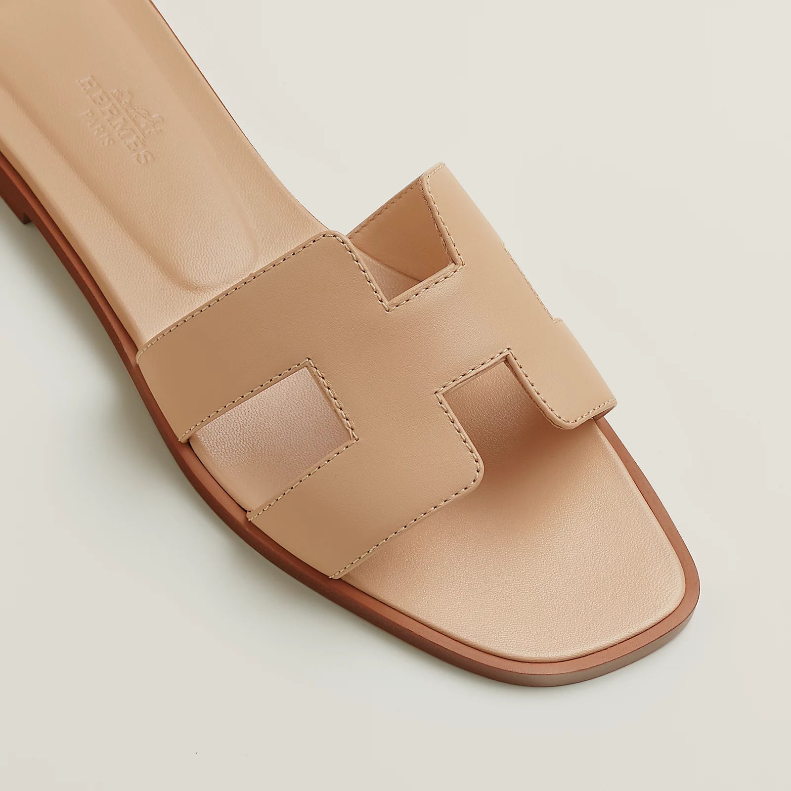 Beige Natura Oran Sandal W