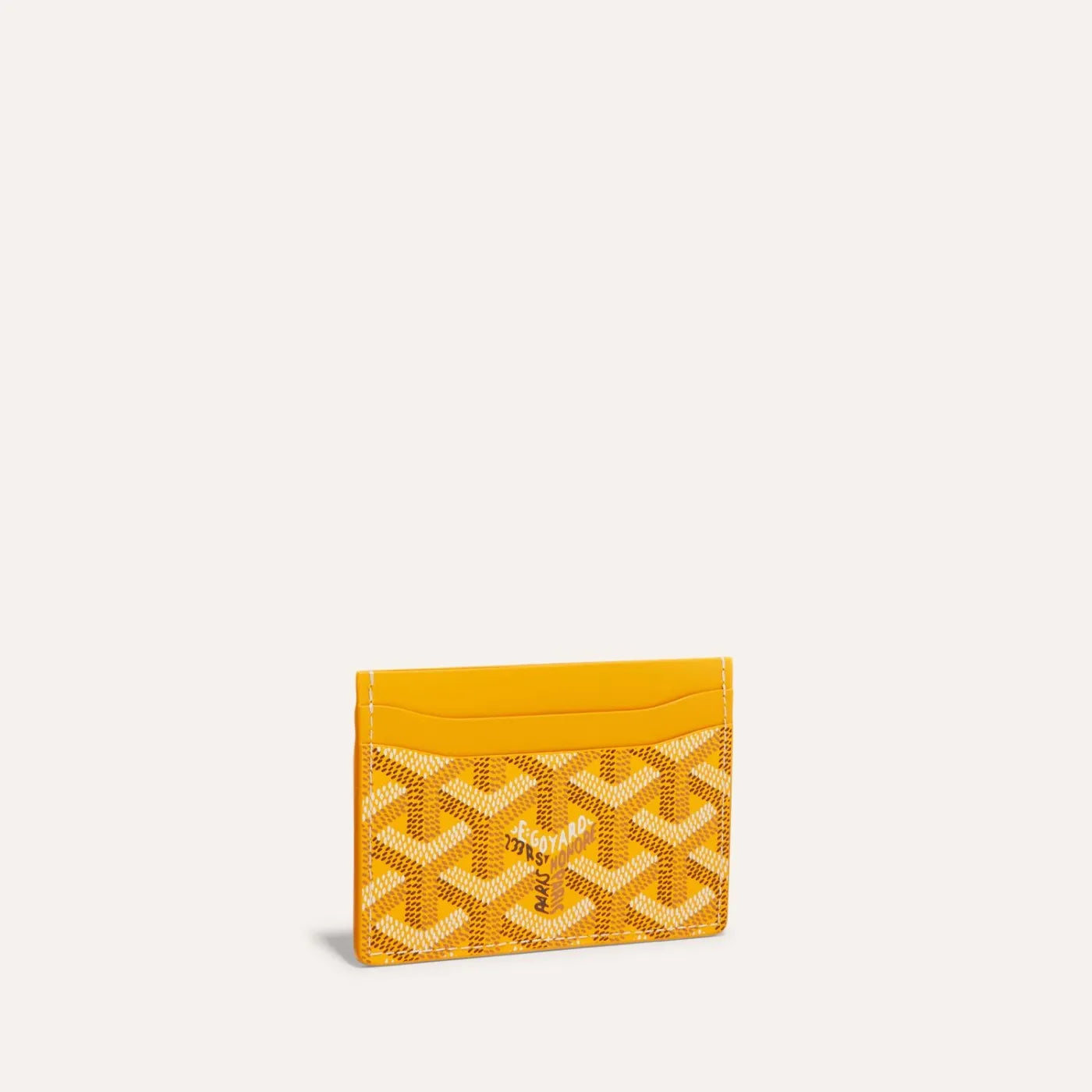Yellow Saint Sulpice Card Wallet