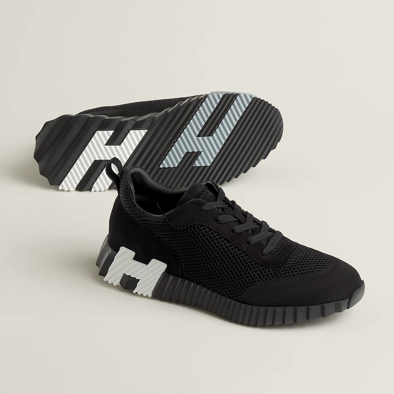 Noir White H Bouncing sneaker