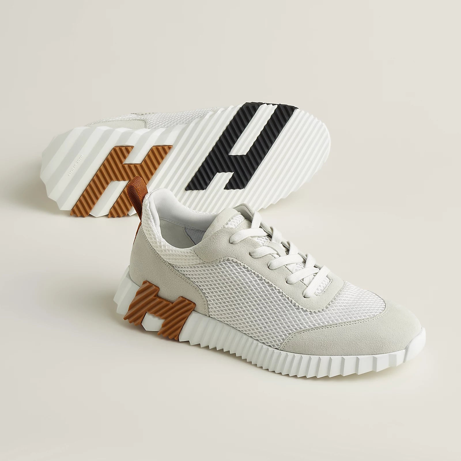 Blanc Bronze H Bouncing sneaker