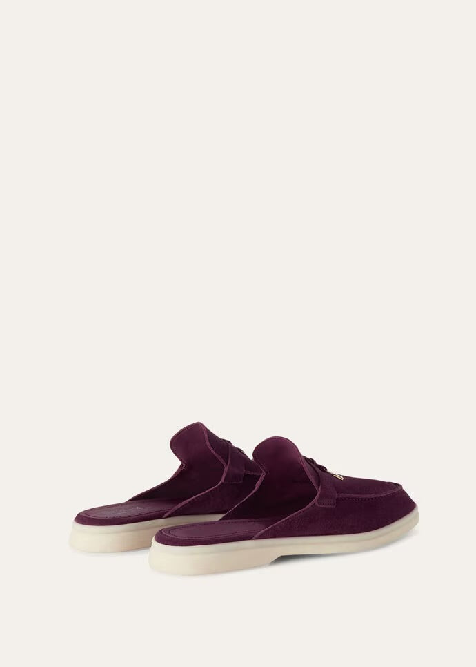 Bright Amaranth Babouche Charms Walk Loafers
