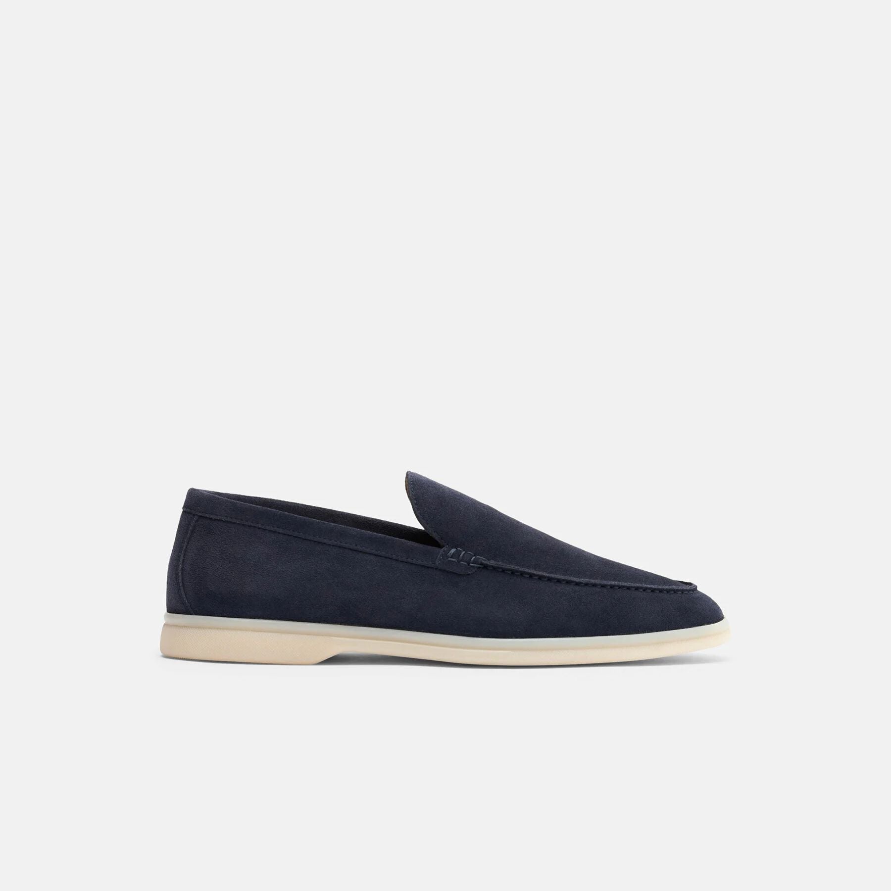 Ludovico Blue Suede Loafers
