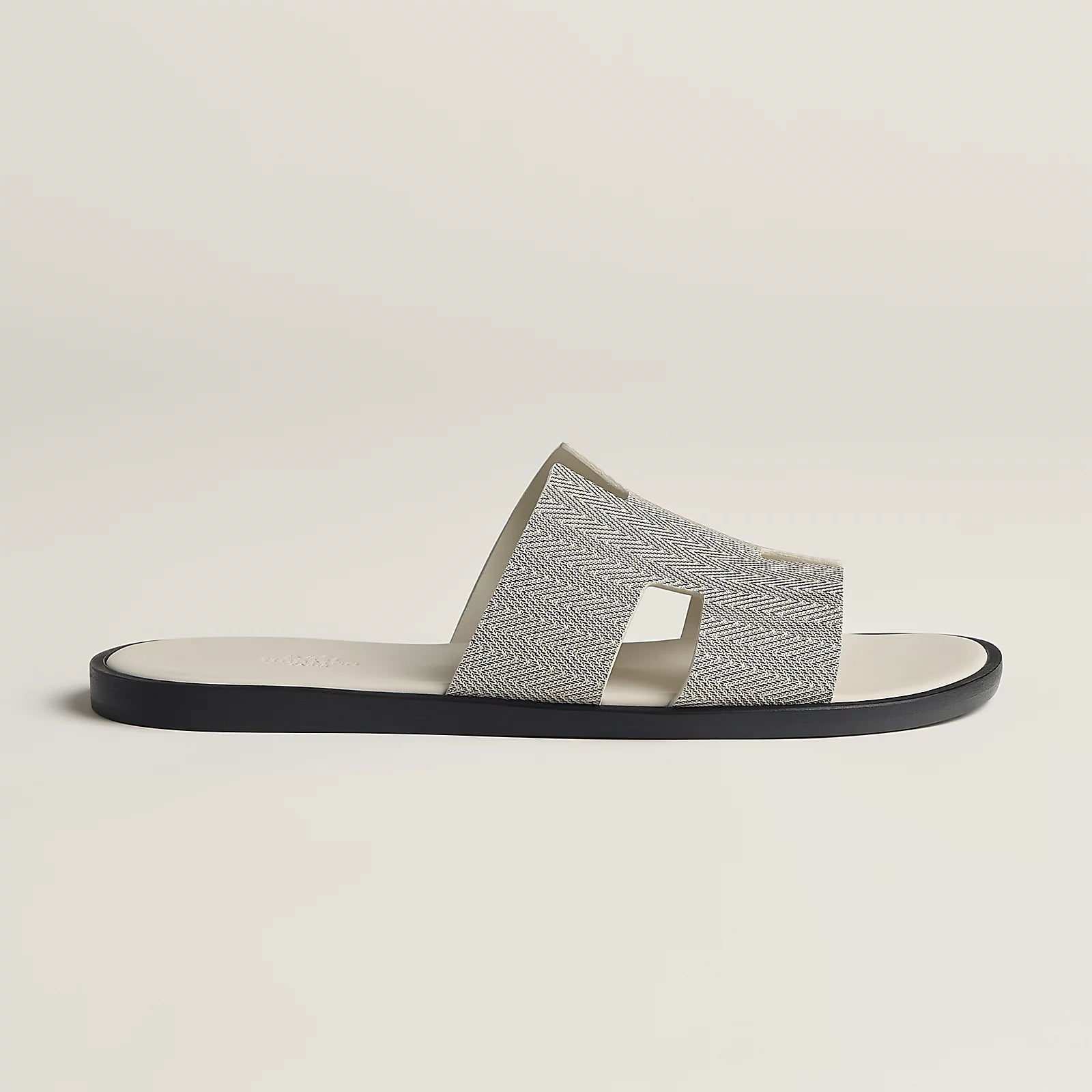 Beige Glaise / Noir Izmir sandal
