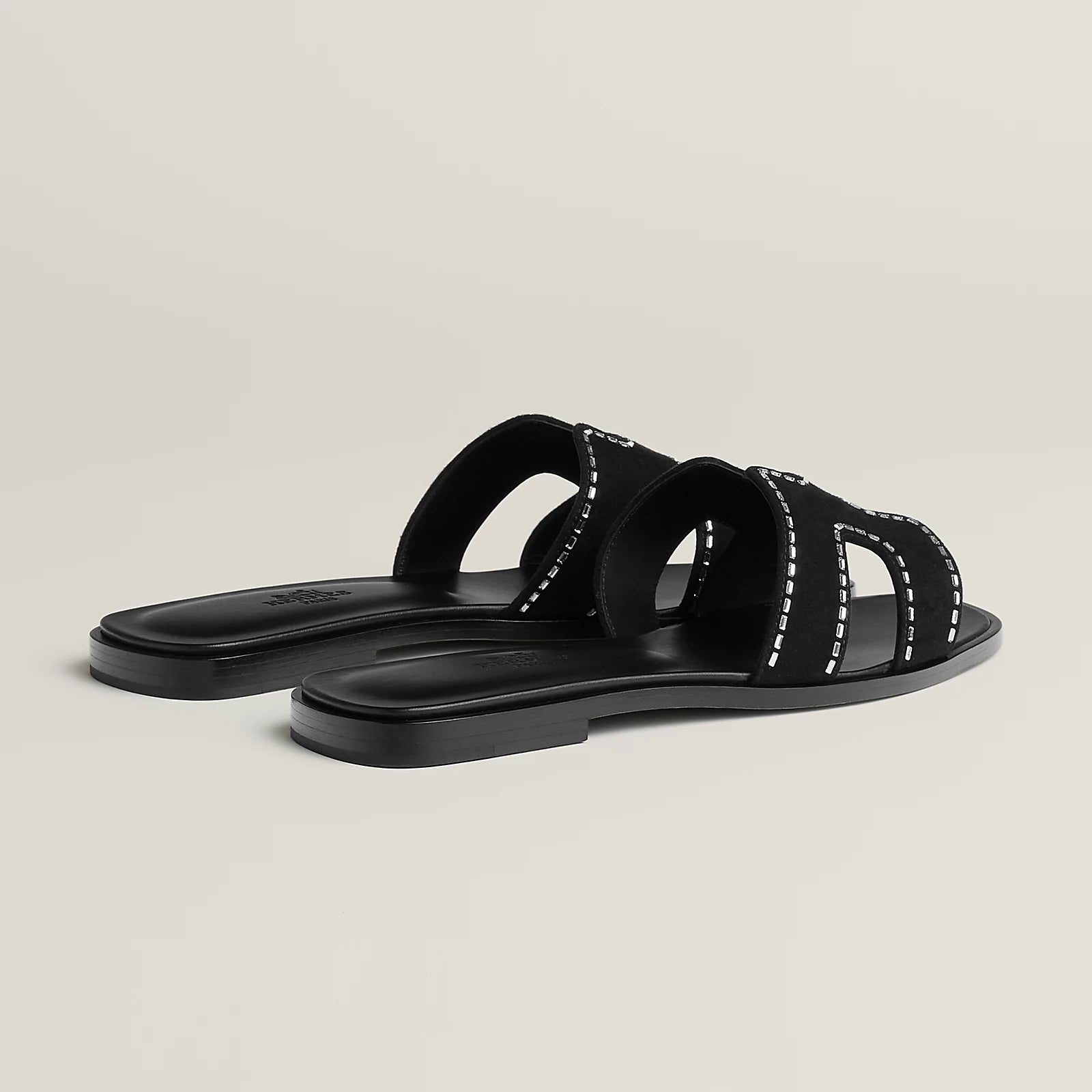 Noir Rhinestone Oran Sandal W