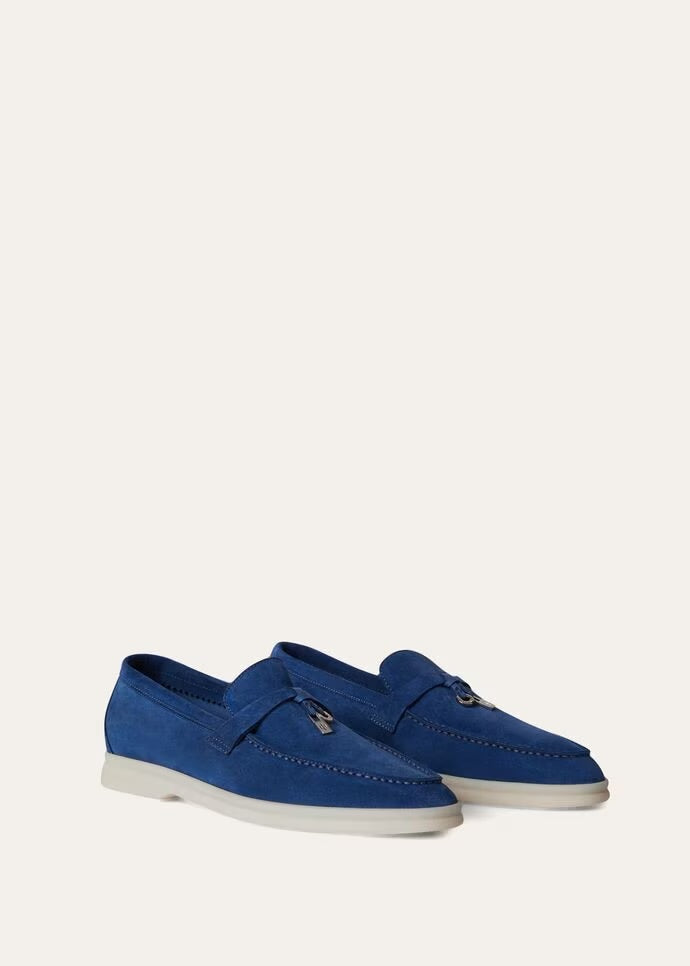 Dark Cerulean Summer Charms Walk Loafers