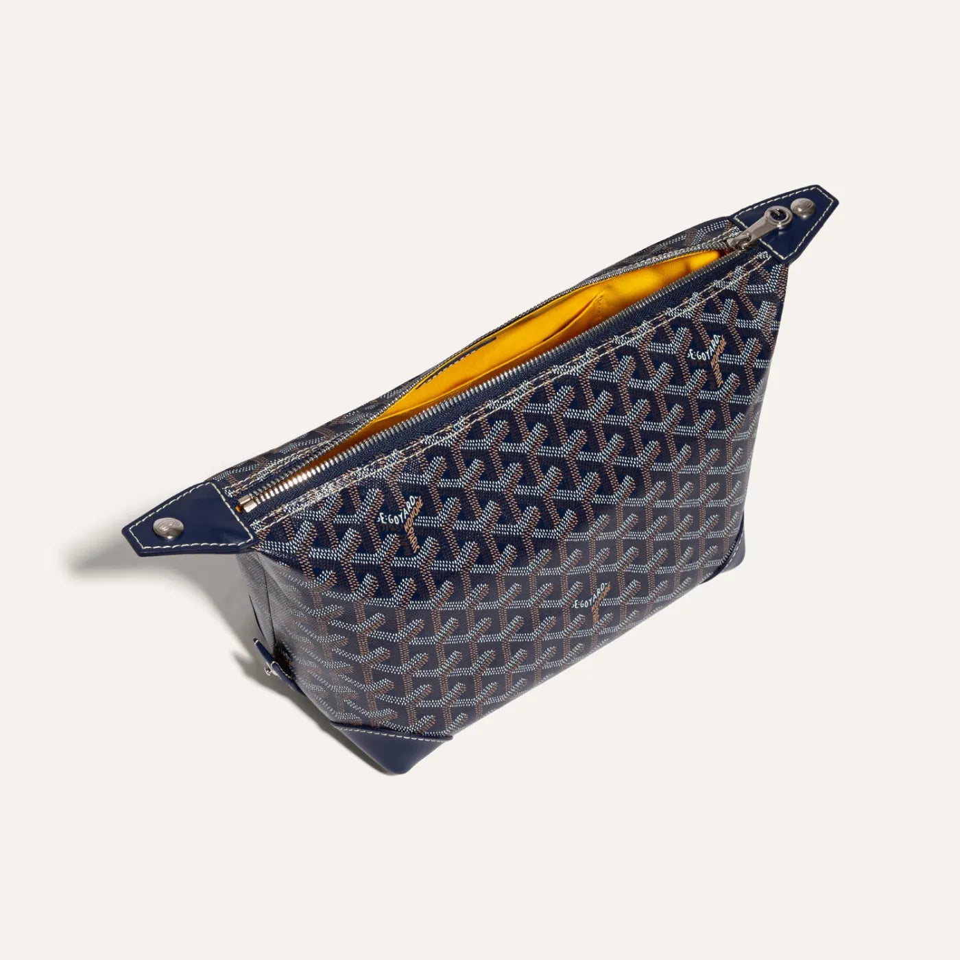 Navy Blue Bowling 25 Toiletry Bag