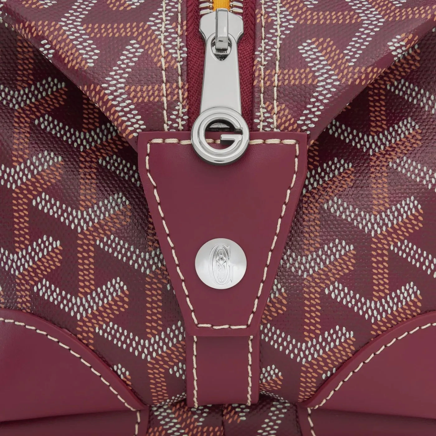 Burgundy Bowling 25 Toiletry Bag