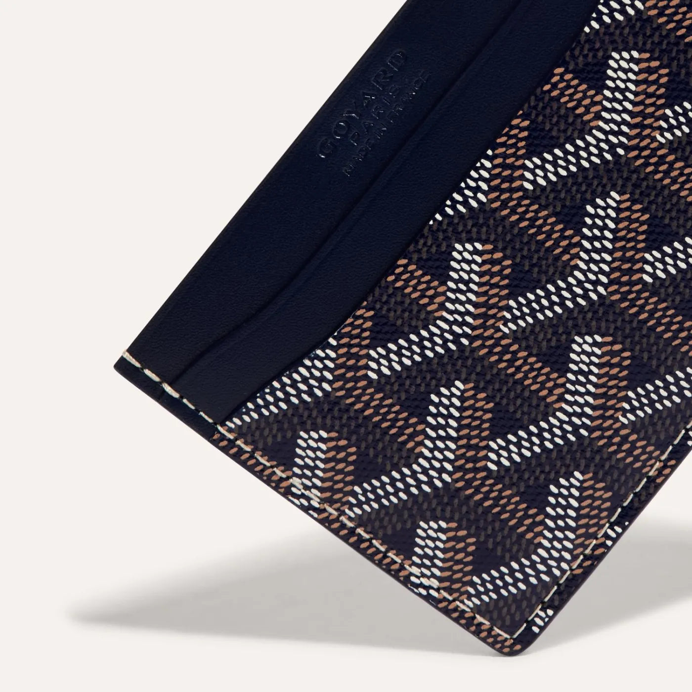 Navy Blue Saint Sulpice Card Wallet