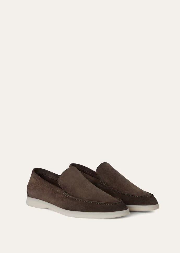 Warm Gray Summer Walk Loafers