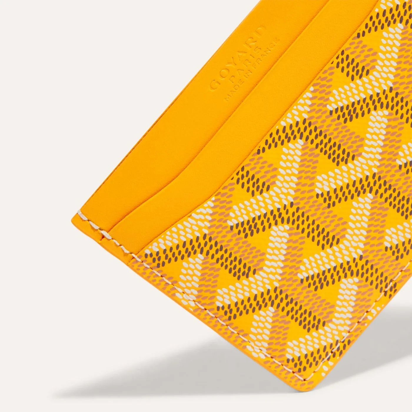 Yellow Saint Sulpice Card Wallet