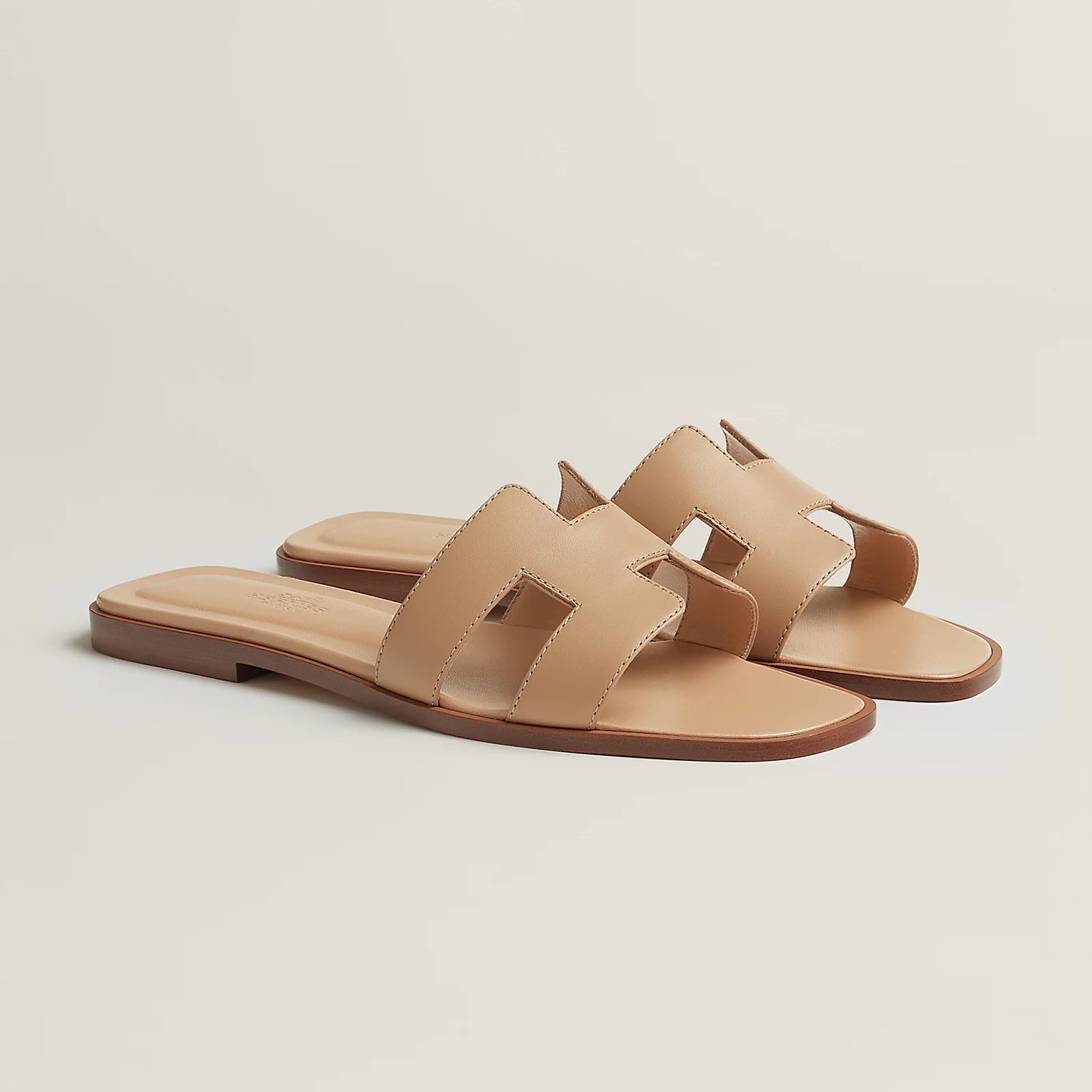 Beige Natura Oran Sandal W