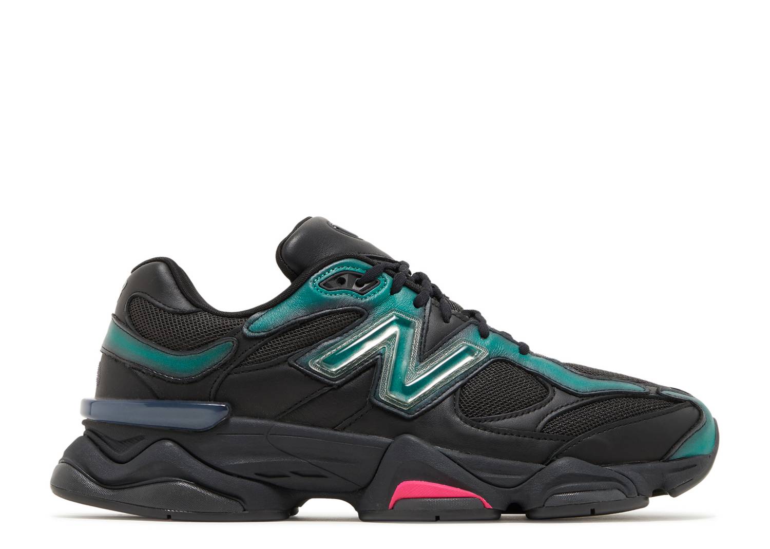 New Balance 9060
Mowalola Burglarwear Black Teal Pink