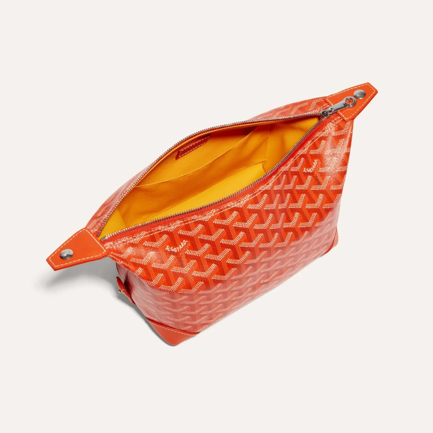 Orange Bowling 25 Toiletry Bag