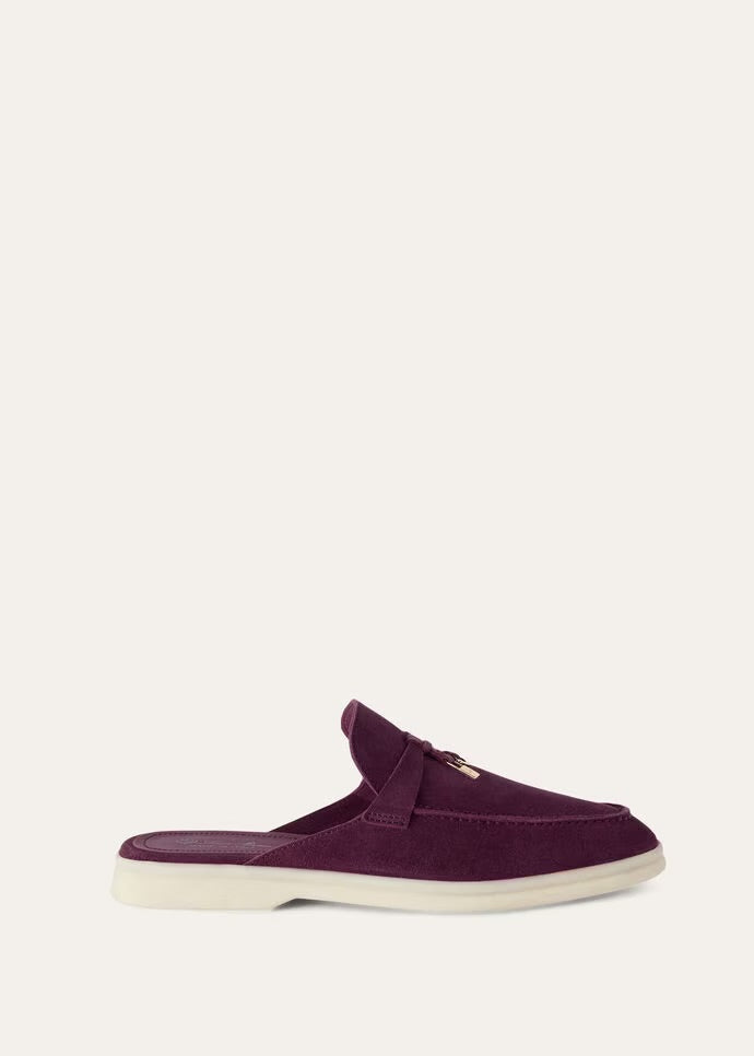 Bright Amaranth Babouche Charms Walk Loafers