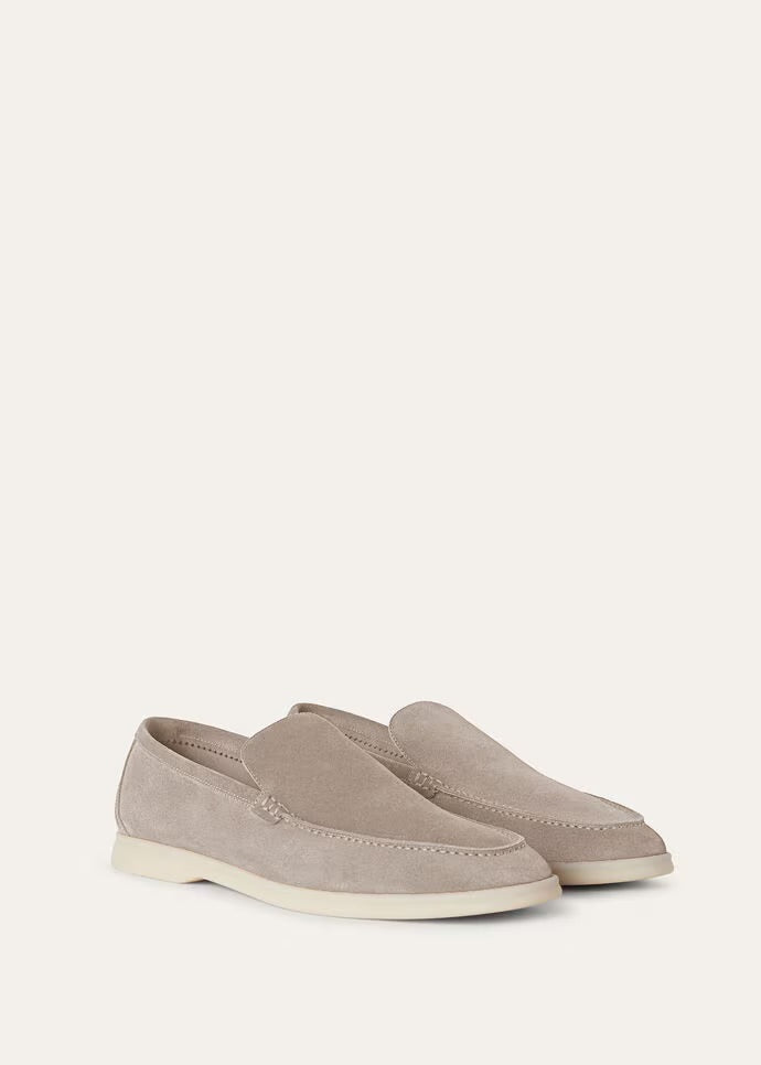 Classic Beige Summer Walk Loafers
