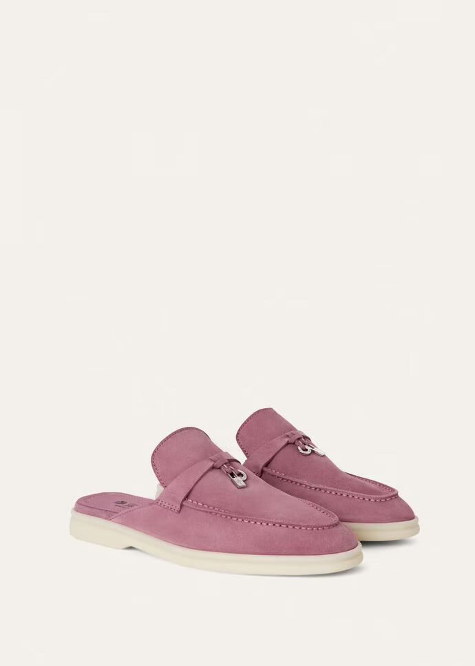 Wild Mauve Babouche Charms Walk Loafers