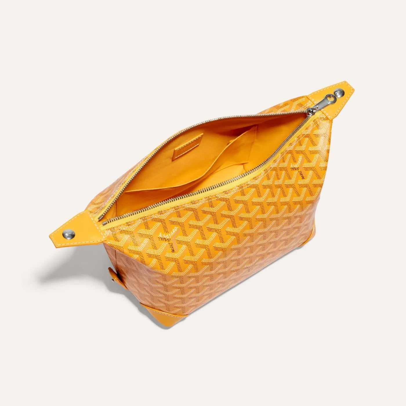 Yellow Bowling 25 Toiletry Bag