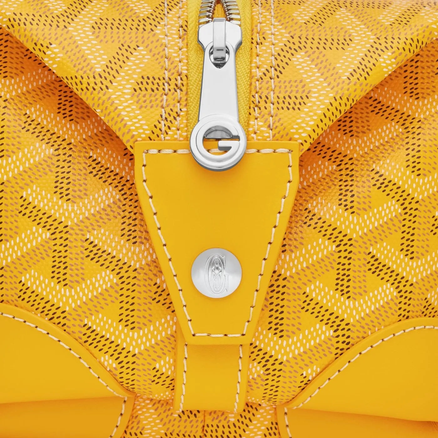 Yellow Bowling 25 Toiletry Bag
