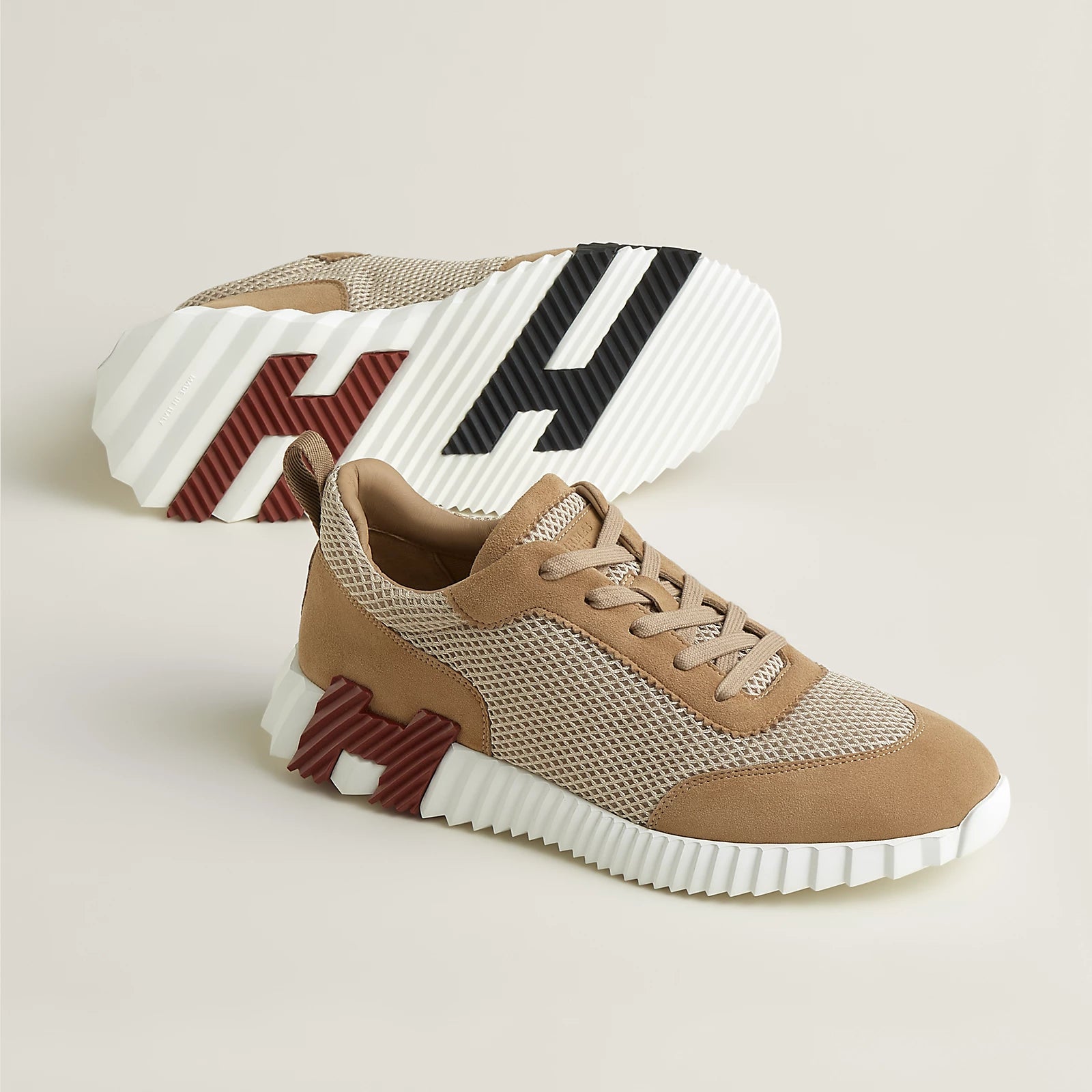 Beige Argile Bouncing sneaker