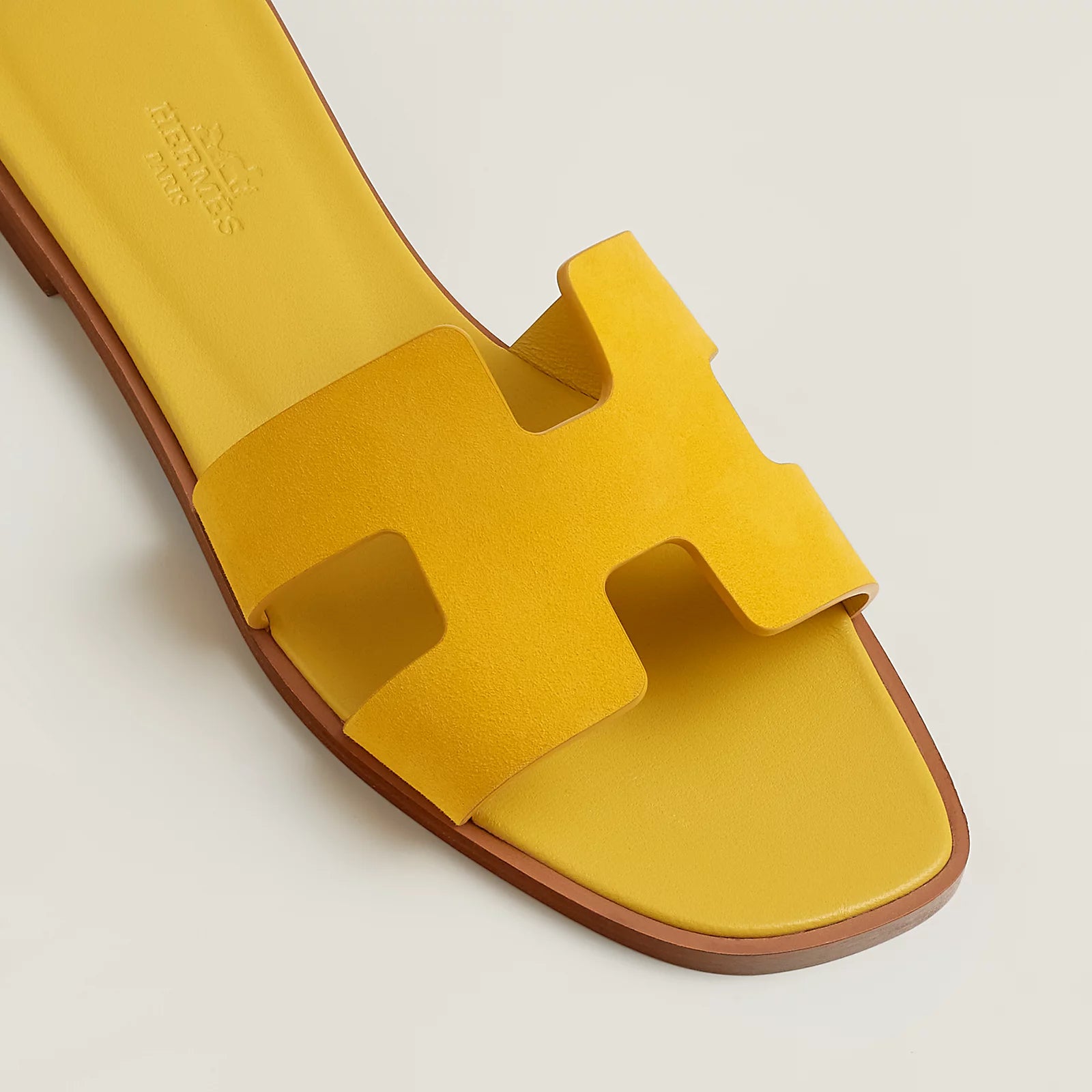 Jaune Bouton D'or Oran Sandal W