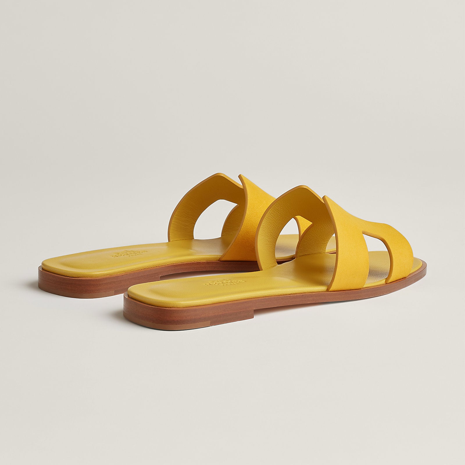 Jaune Bouton D'or Oran Sandal W