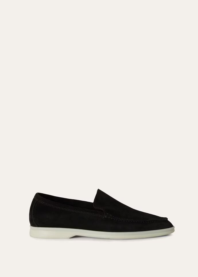 Black Summer Walk Loafers