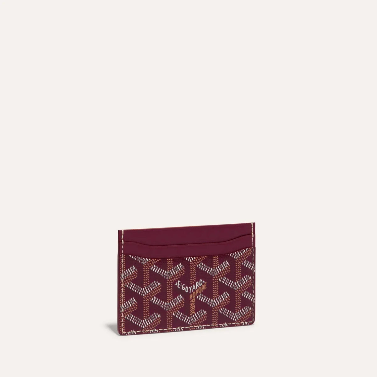 Burgundy Saint Sulpice Card Wallet