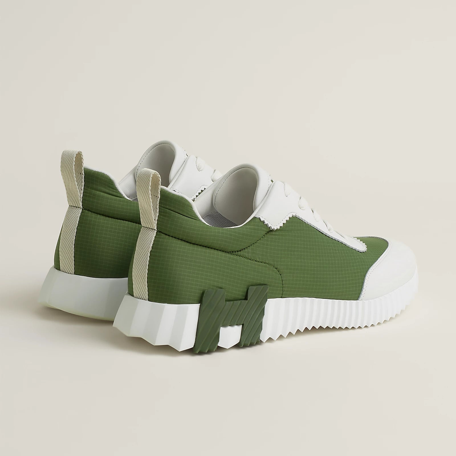 Matcha / Blanc Bouncing sneaker