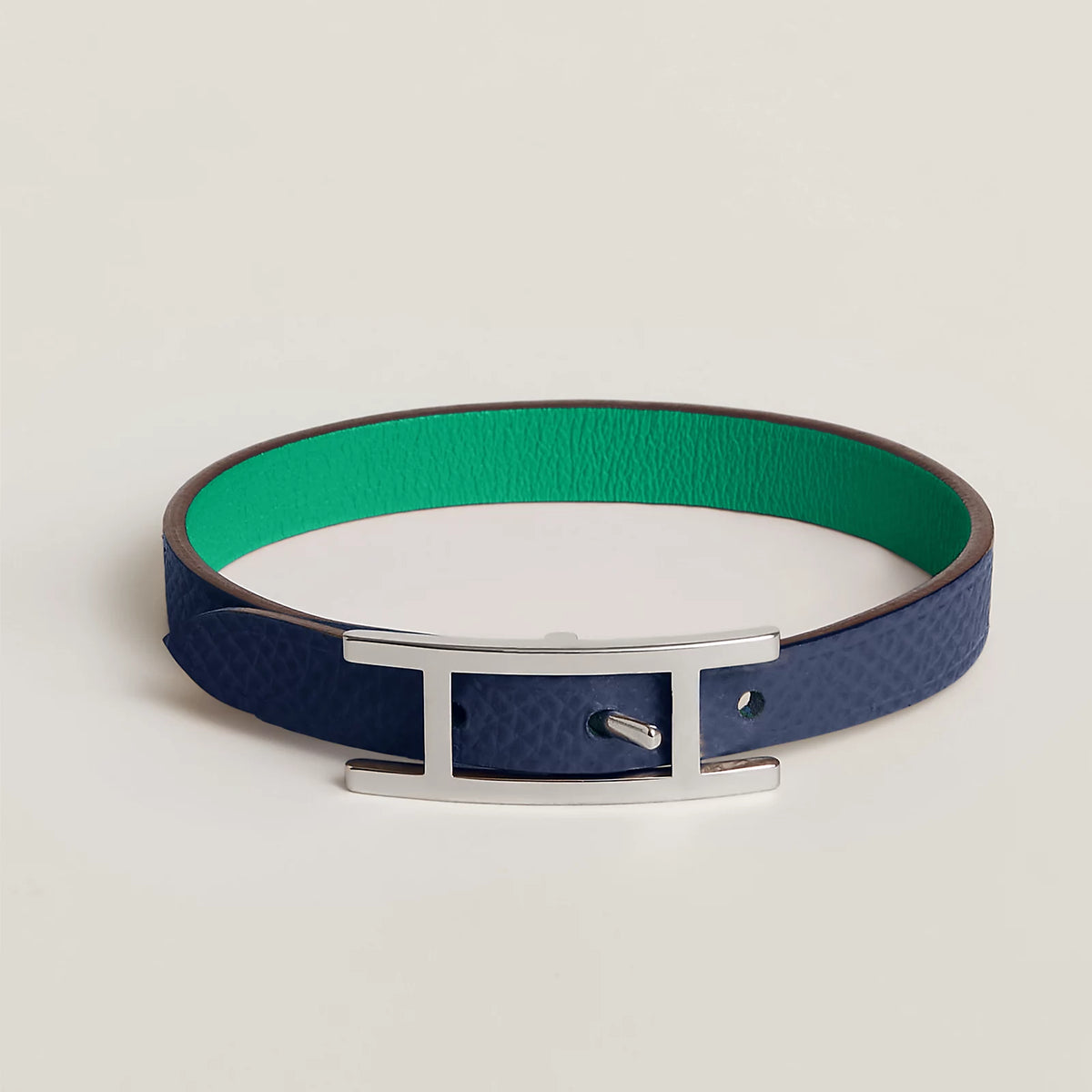 Menthe / Bleu Navy Behapi bracelet