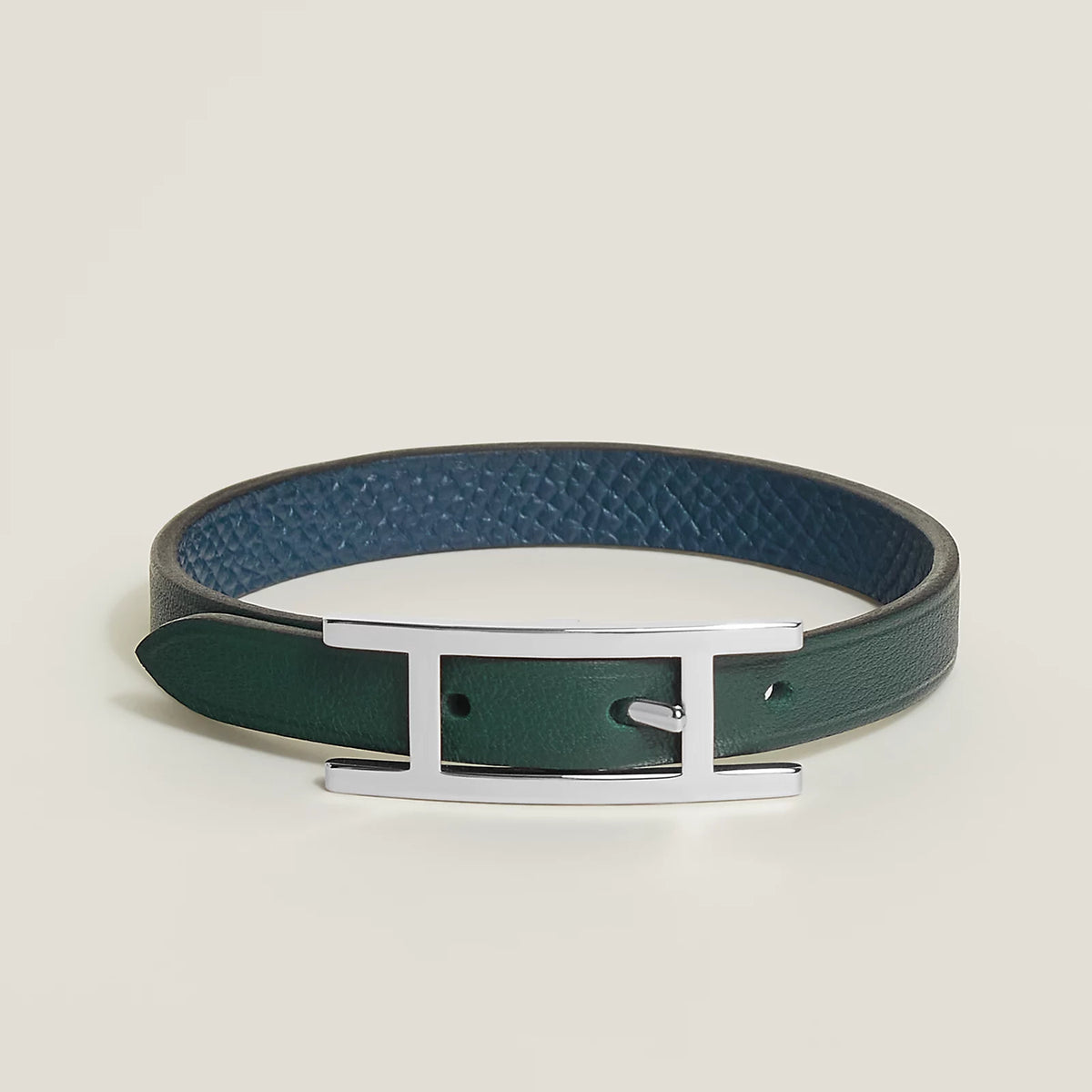 Vert Cyprès / Bleu Navy Behapi bracelet