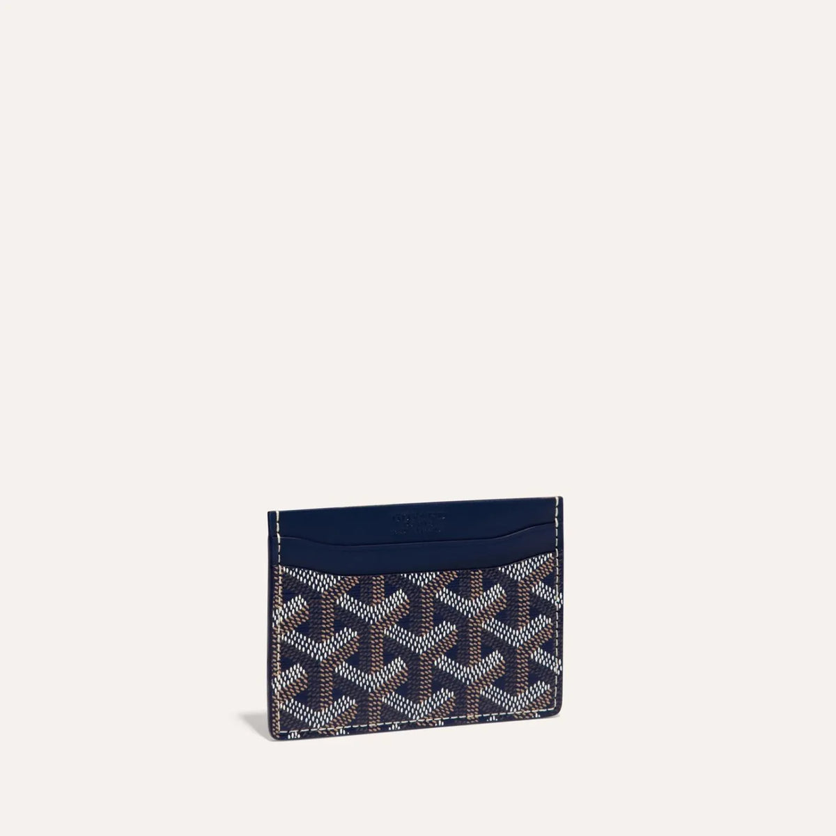 Navy Blue Saint Sulpice Card Wallet