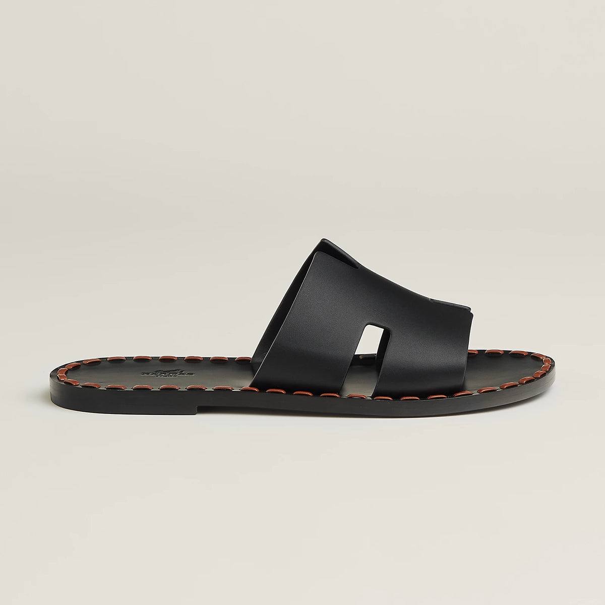 Noir / Gold Izmir sandal