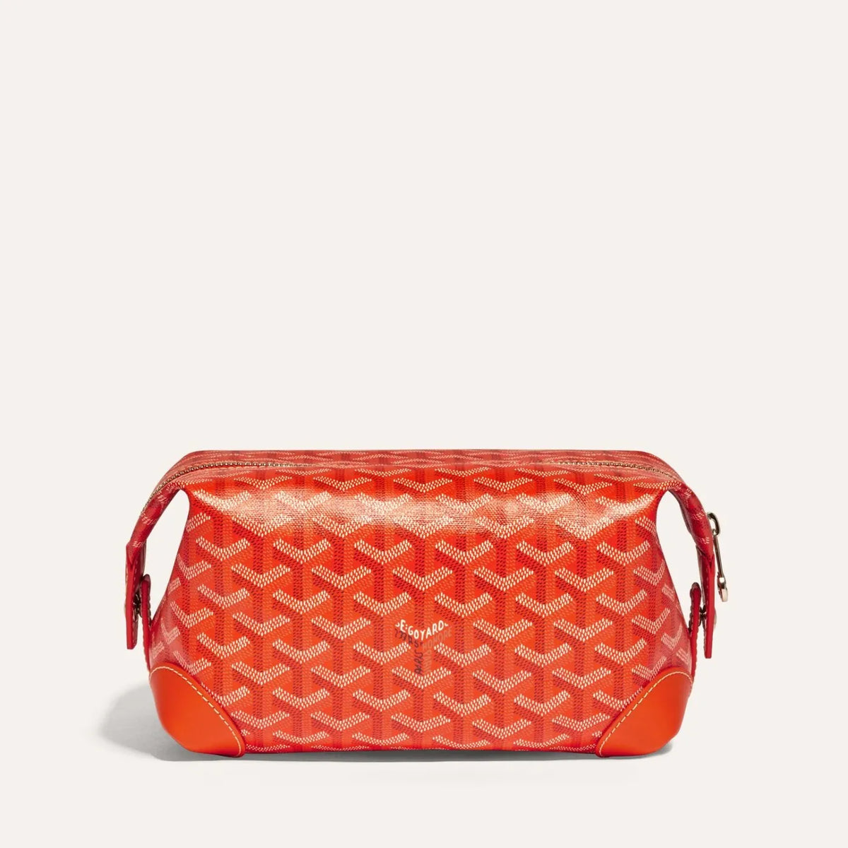 Orange Bowling 25 Toiletry Bag