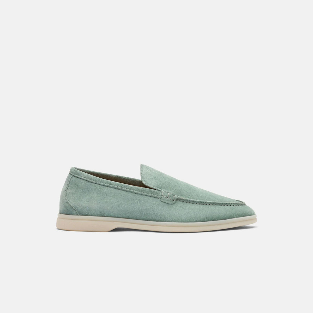 Sage Suede Ludovico Loafers