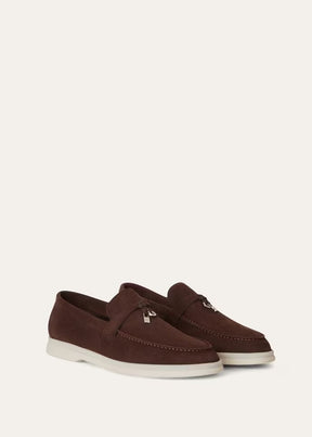 Chocolate Summer Charms Walk Loafers