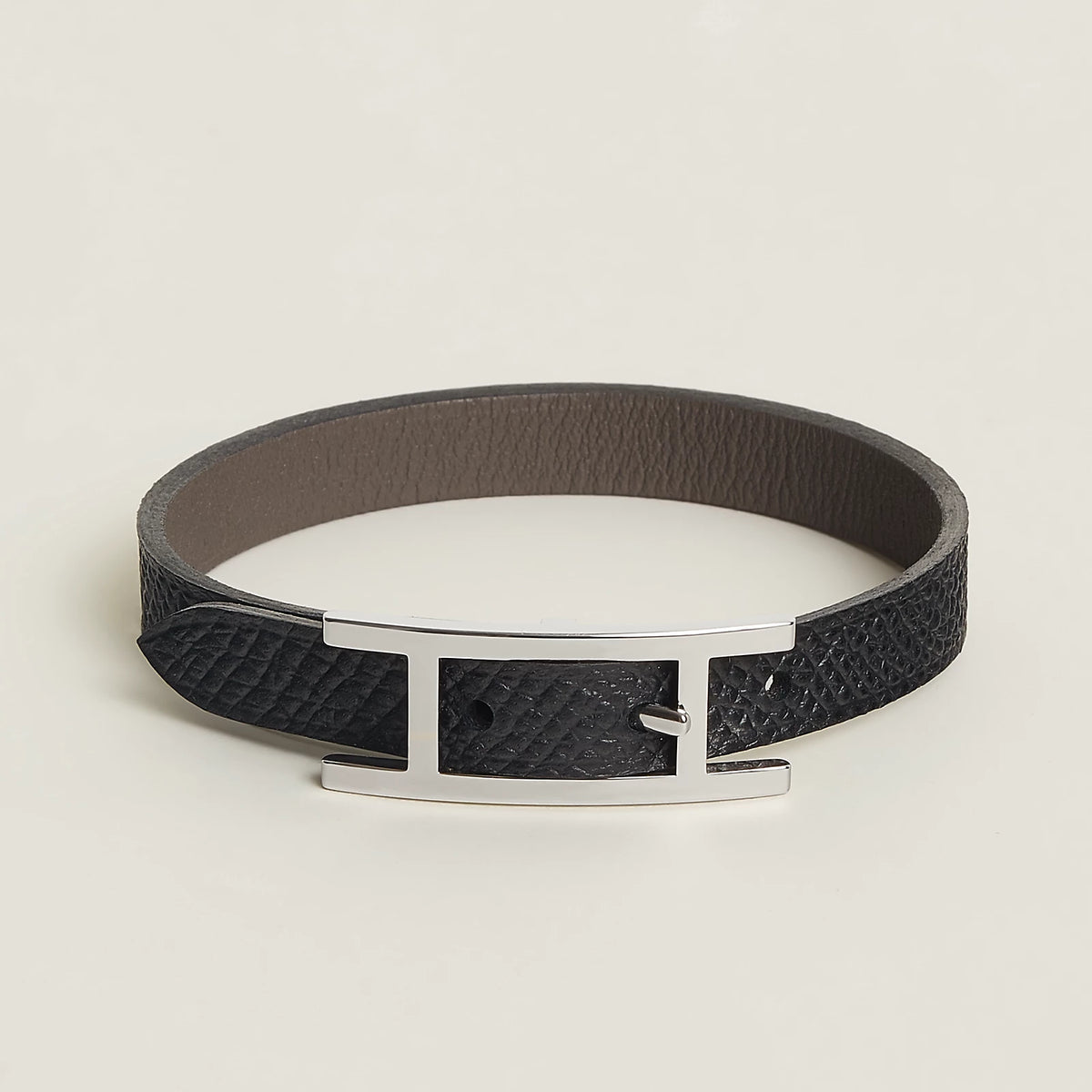 Gris Étain / Noir Behapi bracelet