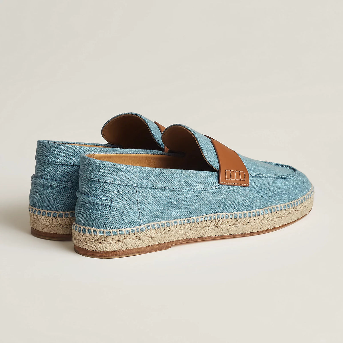 Bleu Clair Naturel Trip espadrille