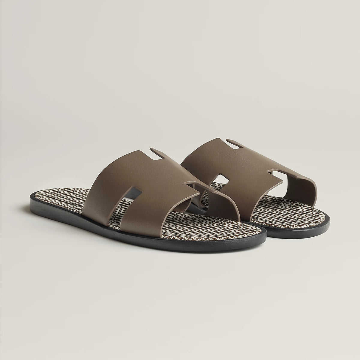 Étoupe Stripe Izmir sandal