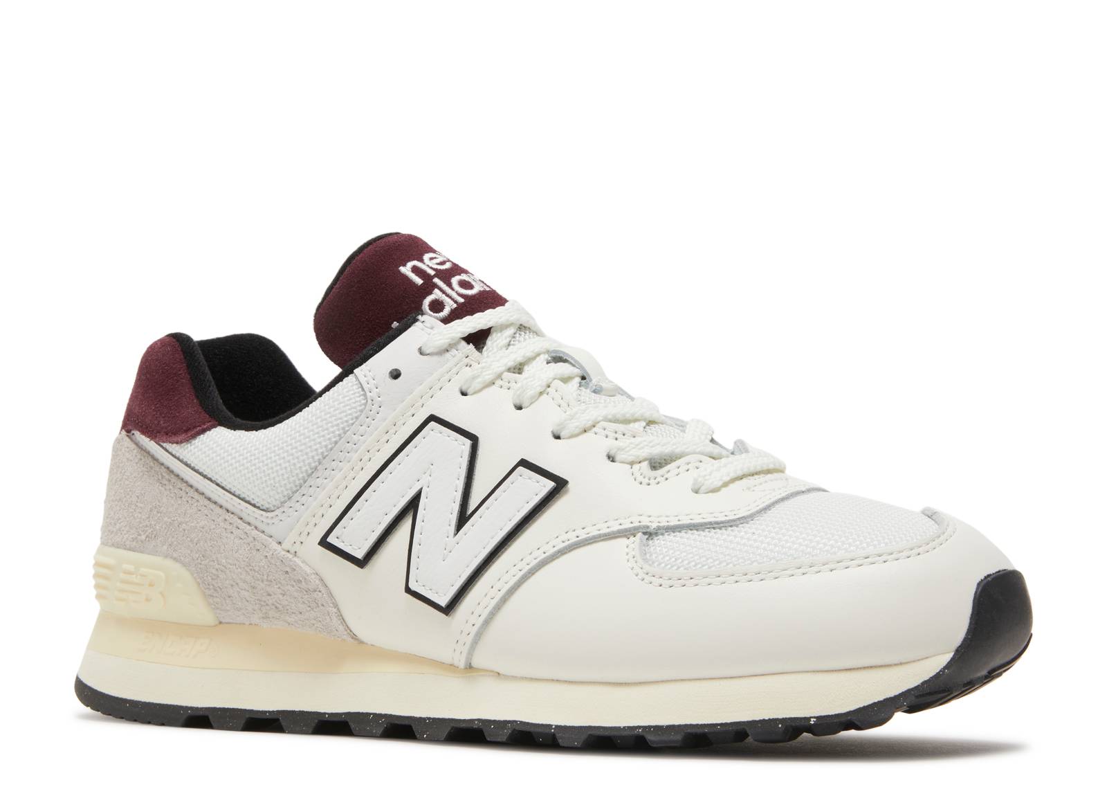 New Balance 574
White Burgundy